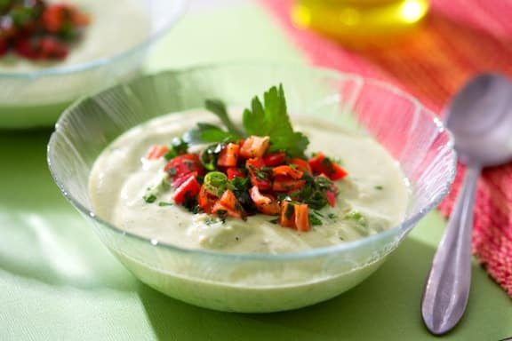 Creamy Chilled Avocado Soup