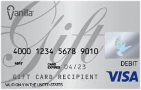 Human Subject Vanilla Visa Gift Cards
