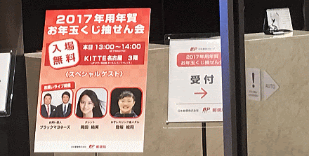 平成29年お年玉付き年賀はがき当選番号 17年1月15日抽選