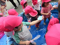 夏遊びデー 自由保育参観 草牟田幼稚園