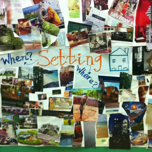 Setting Collage by @Jane Ferguson, ESL Teacher at Lake Myra Elementary