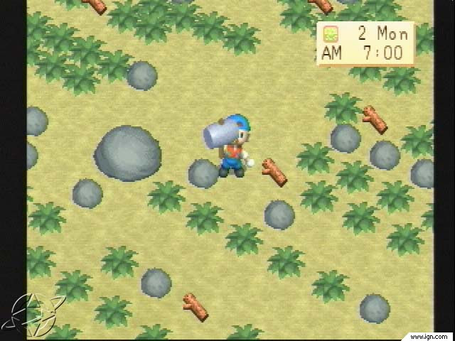 Harvest Moon Back to nature