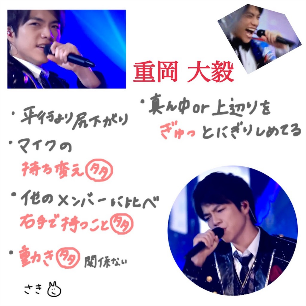 マイクの持ち方診断 ジャニーズwest I