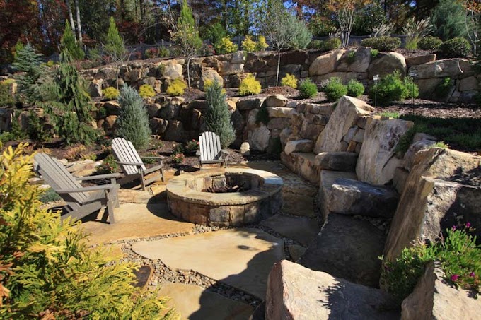 How To Make Pea Gravel Fire Pit Area / 30+ Cool Ideas to Decorate Your Home With White Gravel 2017