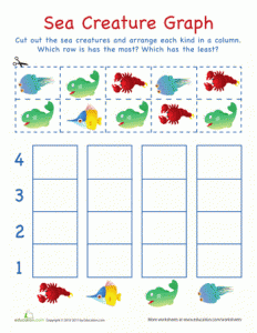 Ocean animal worksheet for kids | Crafts and Worksheets ...
