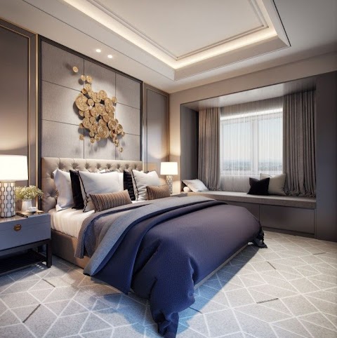 hiasan kamar tidur elegan