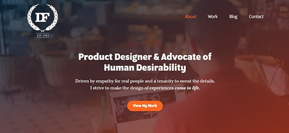 Daniel Filler Fixed Header Effects