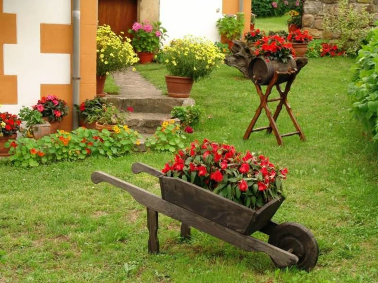 Diseños Rústicos para Jardines - JarDin CepeD Decoracion Diseno Rustico