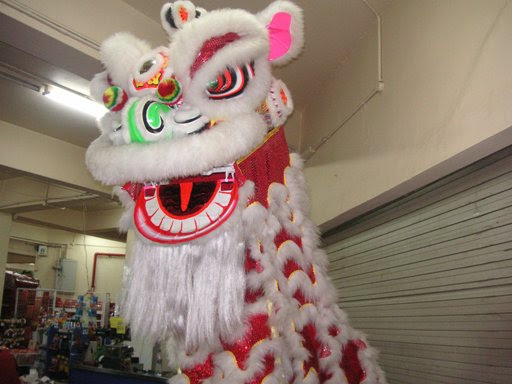 Chinese Lion Dancers. Chinese Lion Dance.