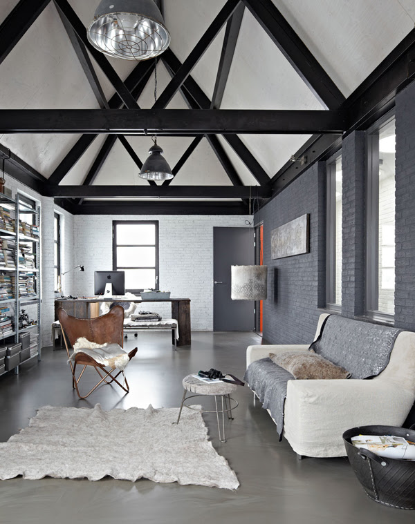 A WAREHOUSE STYLE HOME IN THE NETHERLANDS | THE STYLE FILES