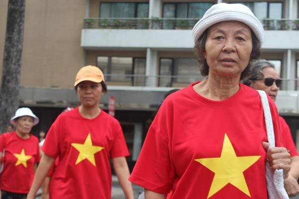 giàn khoan, Trung Quốc, diễu hành, chủ quyền