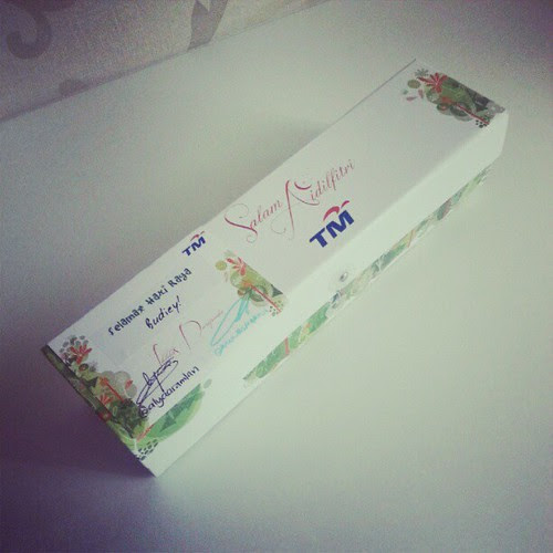 Hadiah ole-ole raya dari Telekom Malaysia. Tq TM!