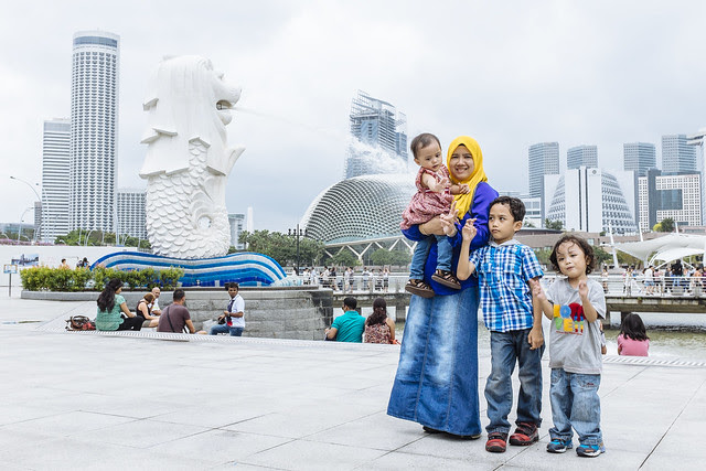 Singapore Family Trip | The Merlion