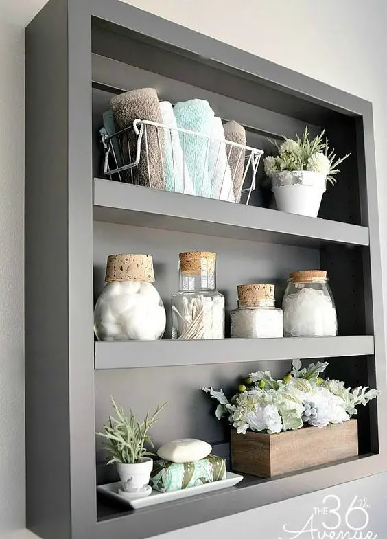 Bathroom Storage Shelving Unit