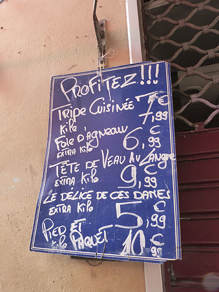 tripe cuisinée