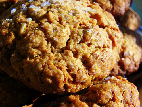 Maldon Salt Oatmeal Cookies