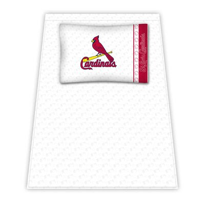 Sports Coverage St. Louis Cardinals Micro Fiber Sheet Set | Wayfair