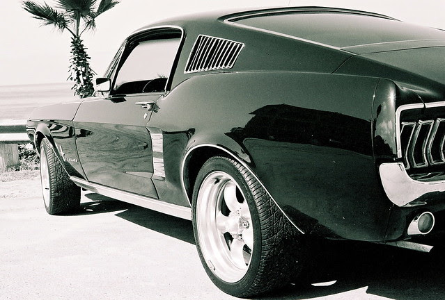 Mustang Fastback67 Photo taken alongside of La Jolla Shores San Diego 