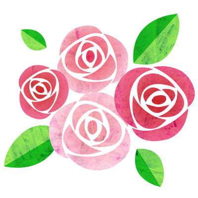 おしゃれなイラストが無料 イラストカップillustcup ばら ピンク