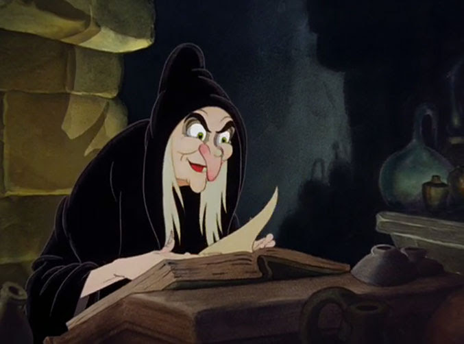 Evil Queen as a witch