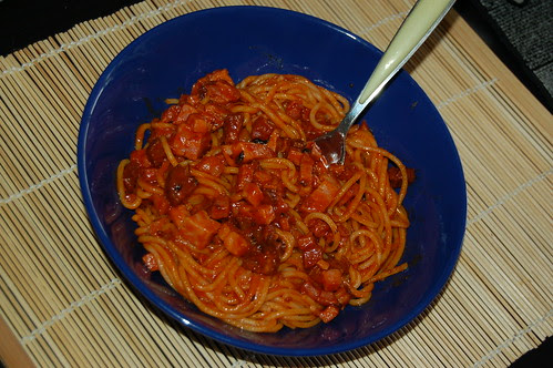 Mi primer plato de espaguetis
