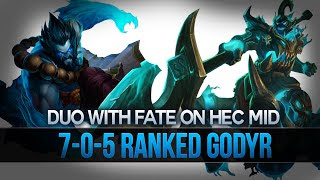 7 0 5 || Ranked Udyr || Duo With Fate On Hec Mid Album Ultras Helala Boys Locura Sin Cura 1 Intro