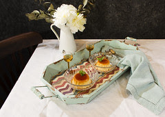 Flan de queso mascarpone