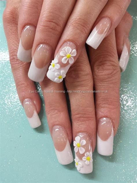 beautiful photo nail art  adorable  flower nail