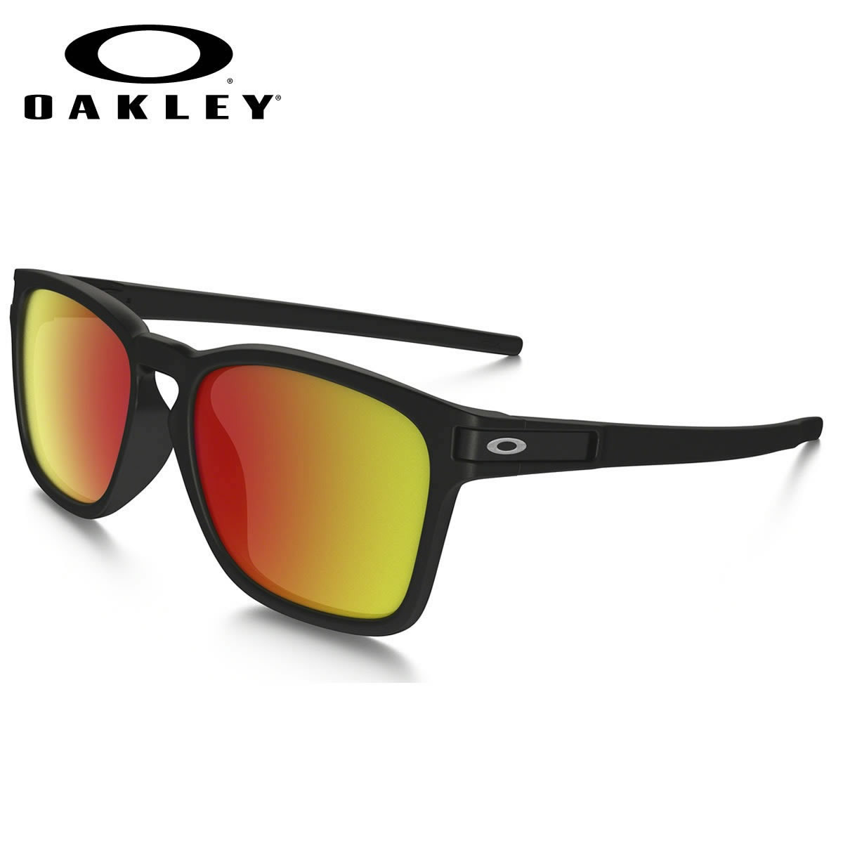 素敵なのサングラス Oakley ラッチ Square Latch スクエア オンラインサングラス Fit Oo9358 03 Asia 偏光サングラス Ruby オークリー Oakley Matte Black Iridium オークレー アジアンフィット ミラー メンズ レディース メガネ サングラスのthat S オークリー