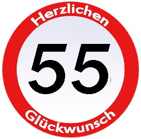 55 Geburtstag Gla Ckwa Nsche Spra Che Und Texte Kostenlos