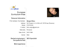 Crea Cv Europass Online Gratis