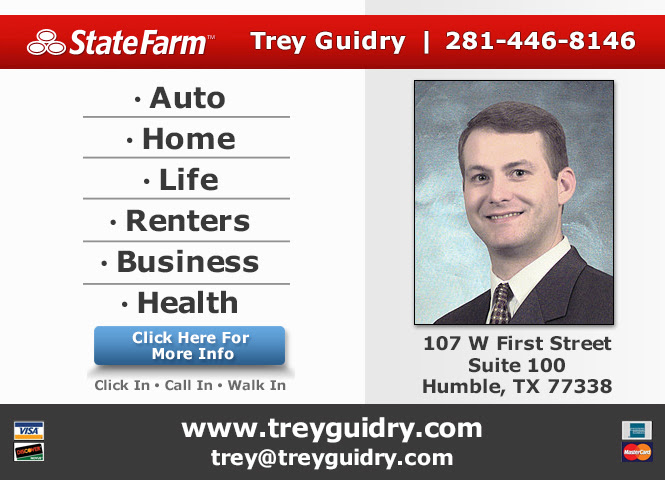 Trey Guidry  State Farm Insurance Agent in Humble, TX  281 4468