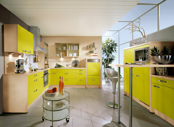 Yellow Kitchens