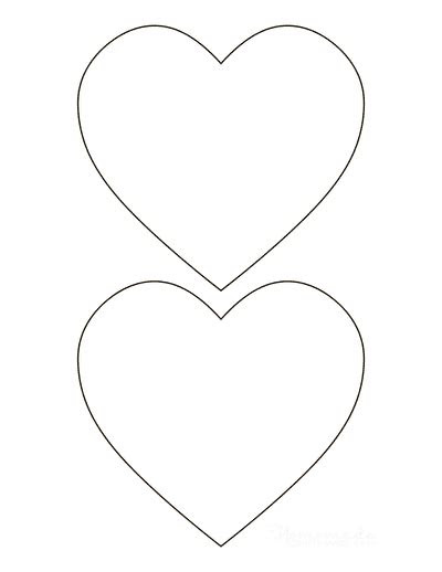  free printable heart templates printable templates
