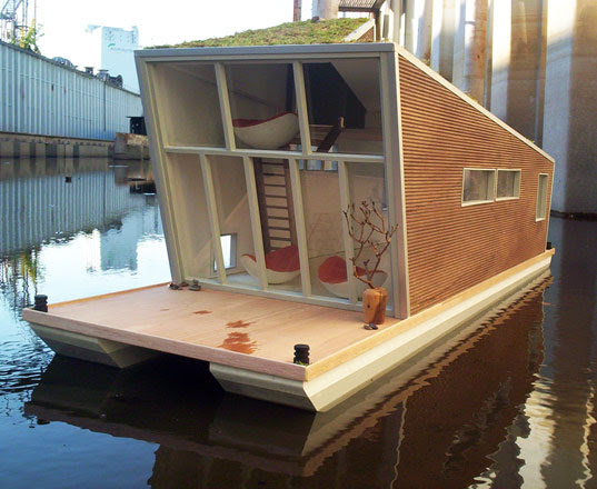 Schwimmhaus: The Sustainable Modern HouseBoat | Inhabitat ...