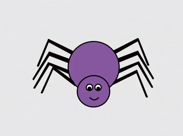 Gambar Animasi Laba Laba - ClipArt Best
