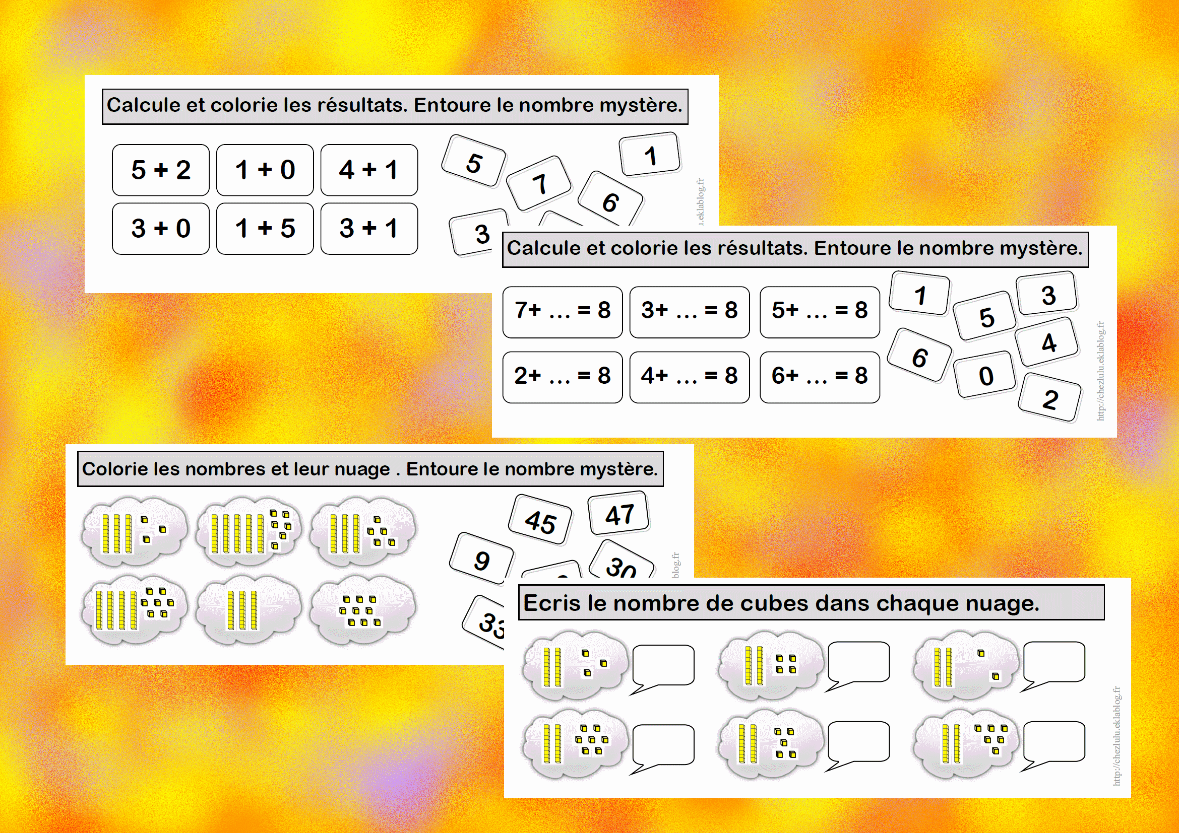 Mes Rituels Autonomes En Calcul Et Numeration Cp Chez Lulu Des Ressources Pour L Ecole