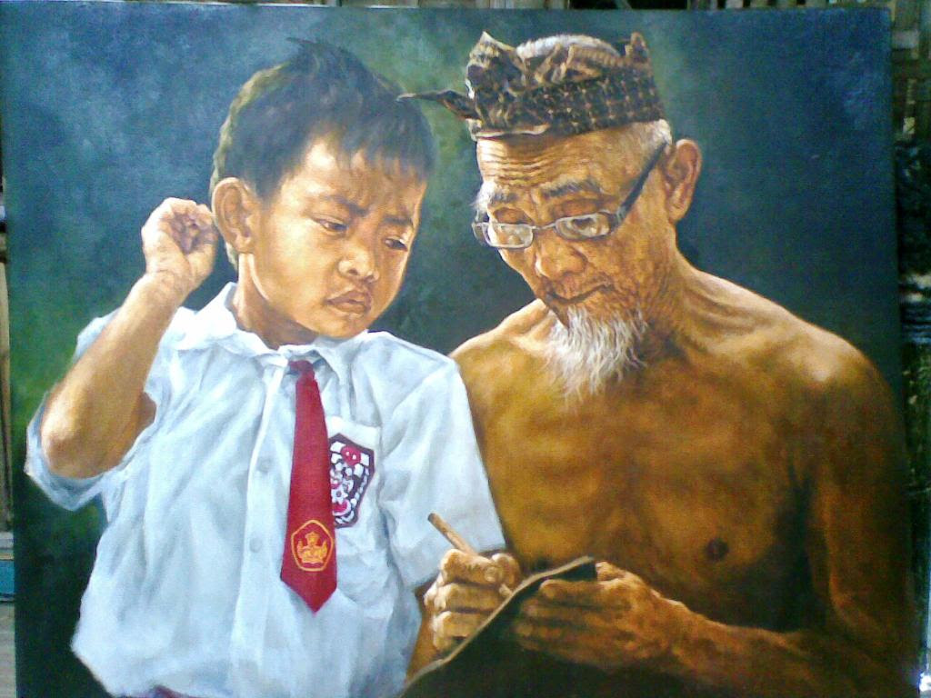 LUKISAN TEMA HUMANISME