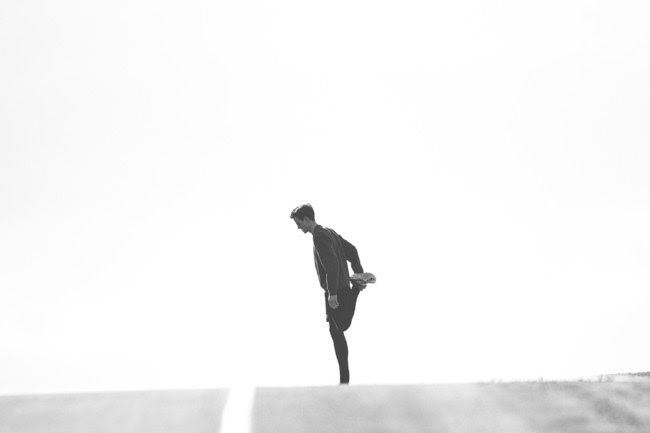Runner estirando