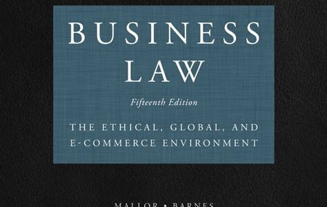 Download EPUB business law 15th edition mallor Kindle Unlimited PDF
