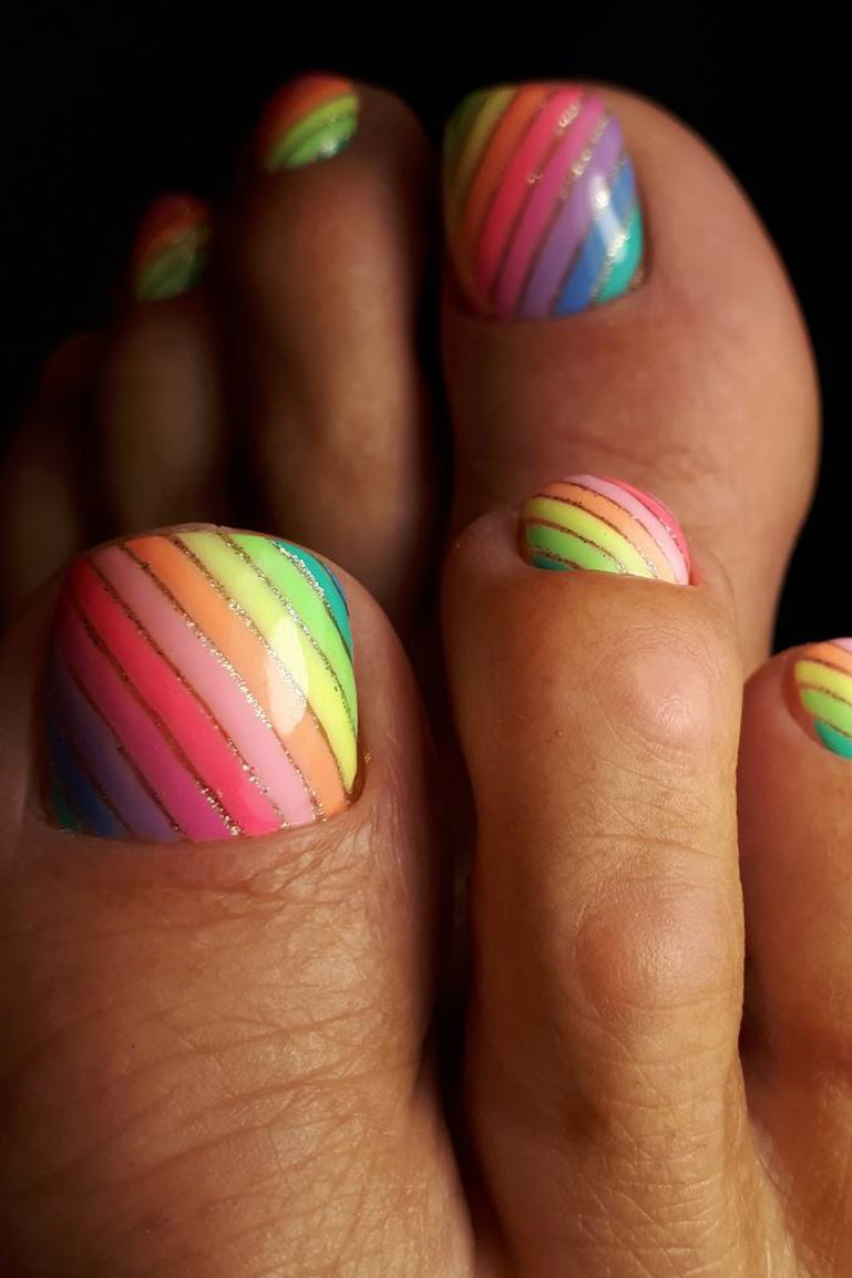 12 Cute Toe Nail Art Designs 2018 - Best Toenail Polish Ideas