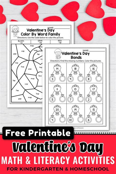 Top 10 valentine's day kindergarten kids activities. pin on valentines day in the classrom