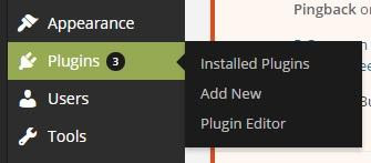 Adding a new plugin via the WordPress dashboard