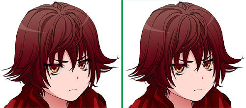 髪がかかっている線画を半透明にする 透かす 初心者応援 絵描くネット