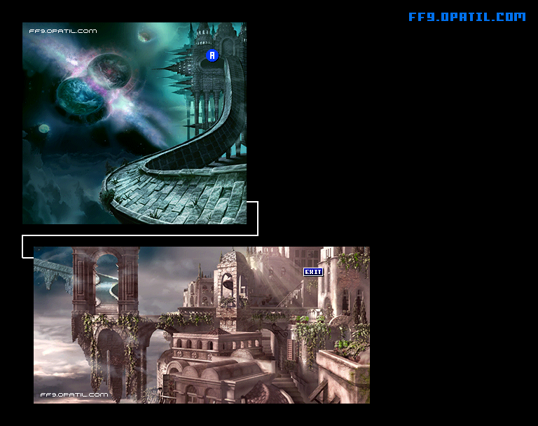 Ff9 記憶の場所 後半 マップ ファイナルファンタジー9 各所のマップ ファイナルファンタジー9 完全攻略 Final Fantasy Ix ゲーム攻略メモ