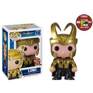 Funko POP! Marvel Avengers San Diego Comic Con 2012 EXCLUSIVE Golden Loki POP On Sale