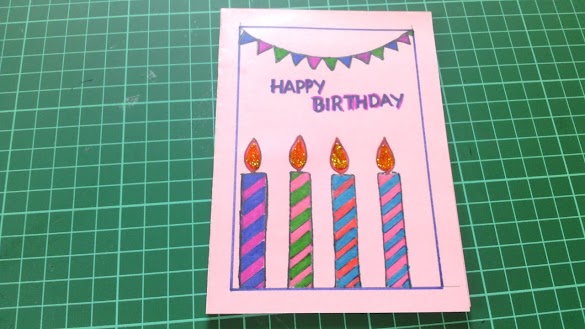 Friend Handmade Birthday Card Design