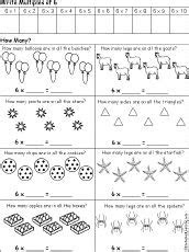  16 visual multiplication worksheets x 2 worksheetocom