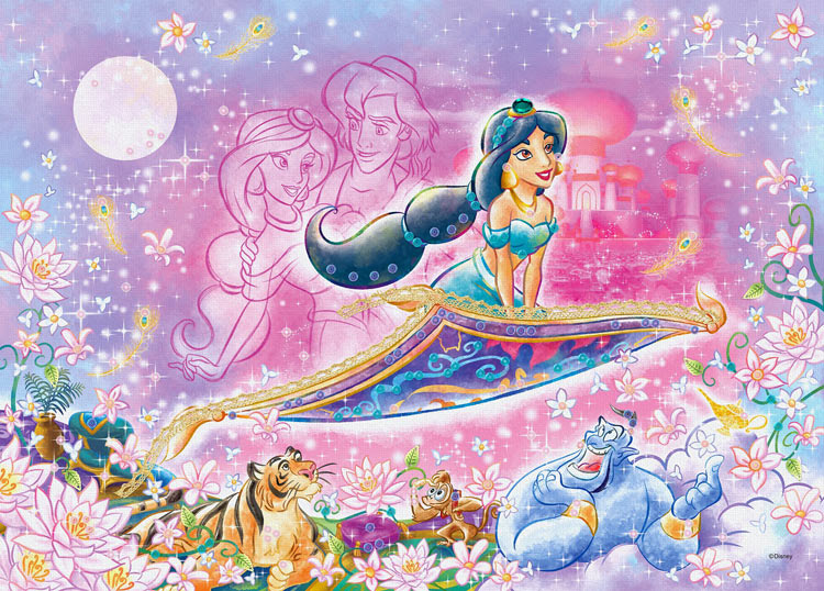 Epo 74 010 ディズニー Exotic Romance Jasmine エキゾチックロマンス ジャスミン 500ピース エポック社 の商品詳細ページです 日本最大級のジグソーパズル通販専門店 ジグソークラブ