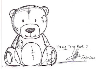 Free Sketsa Teddy Bear Download Free Clip Art Free Clip